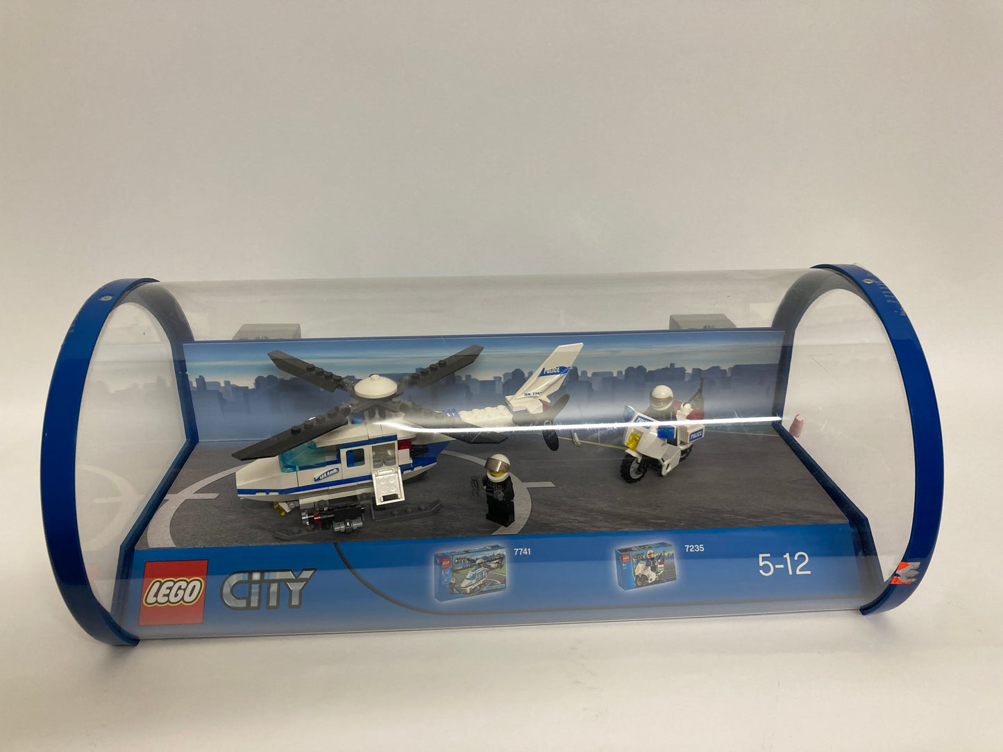 LEGO® City Police Helicopter & Motorcycle Store Display
