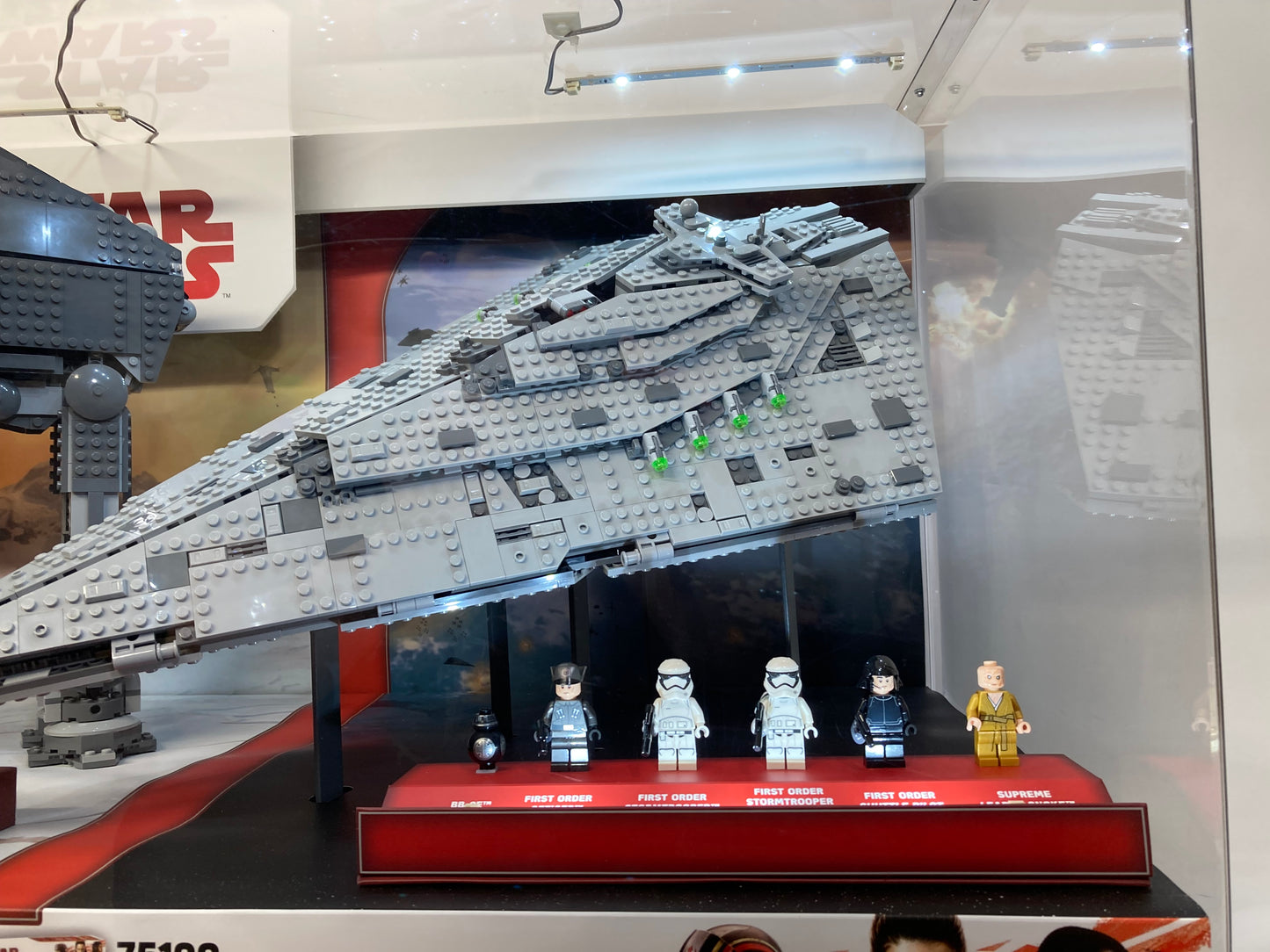 LEGO® Star Wars The Last Jedi 75188, 75189, & 75190 Store Display