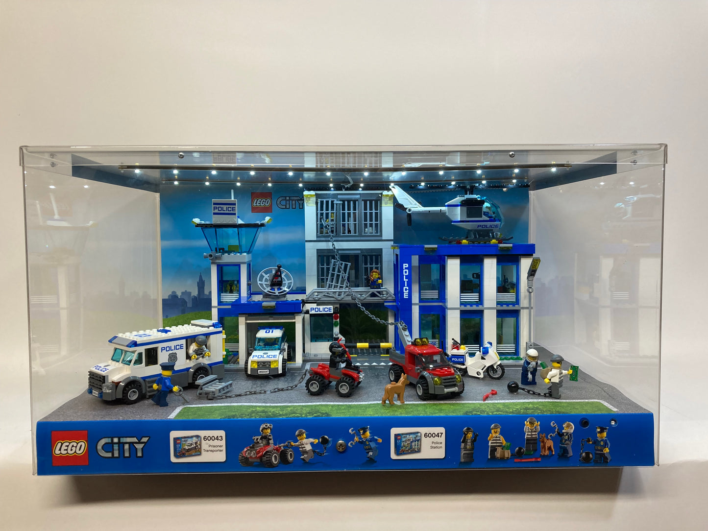 LEGO® City Police Station & Prisoner Transport Store Display