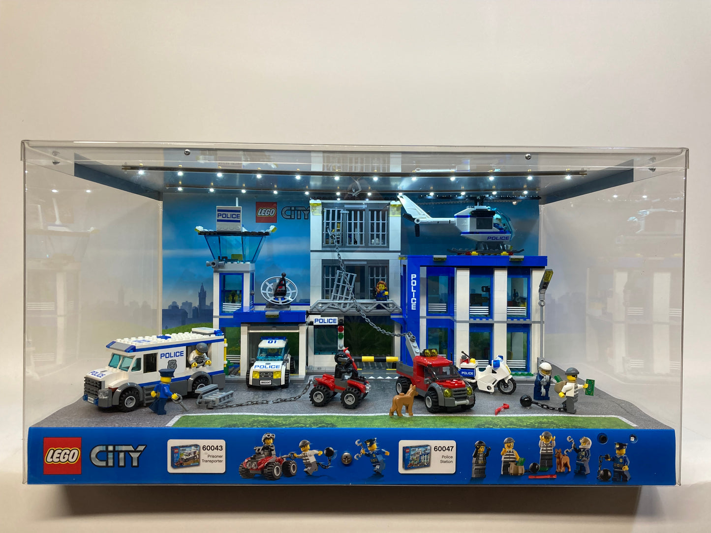 LEGO® City Police Station & Prisoner Transport Store Display