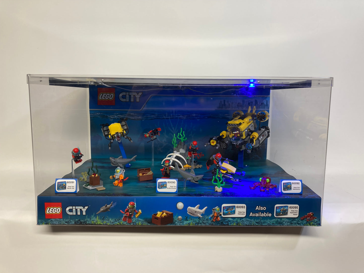 LEGO® City Deep Sea 60090, 60091, & 60092 Store Display