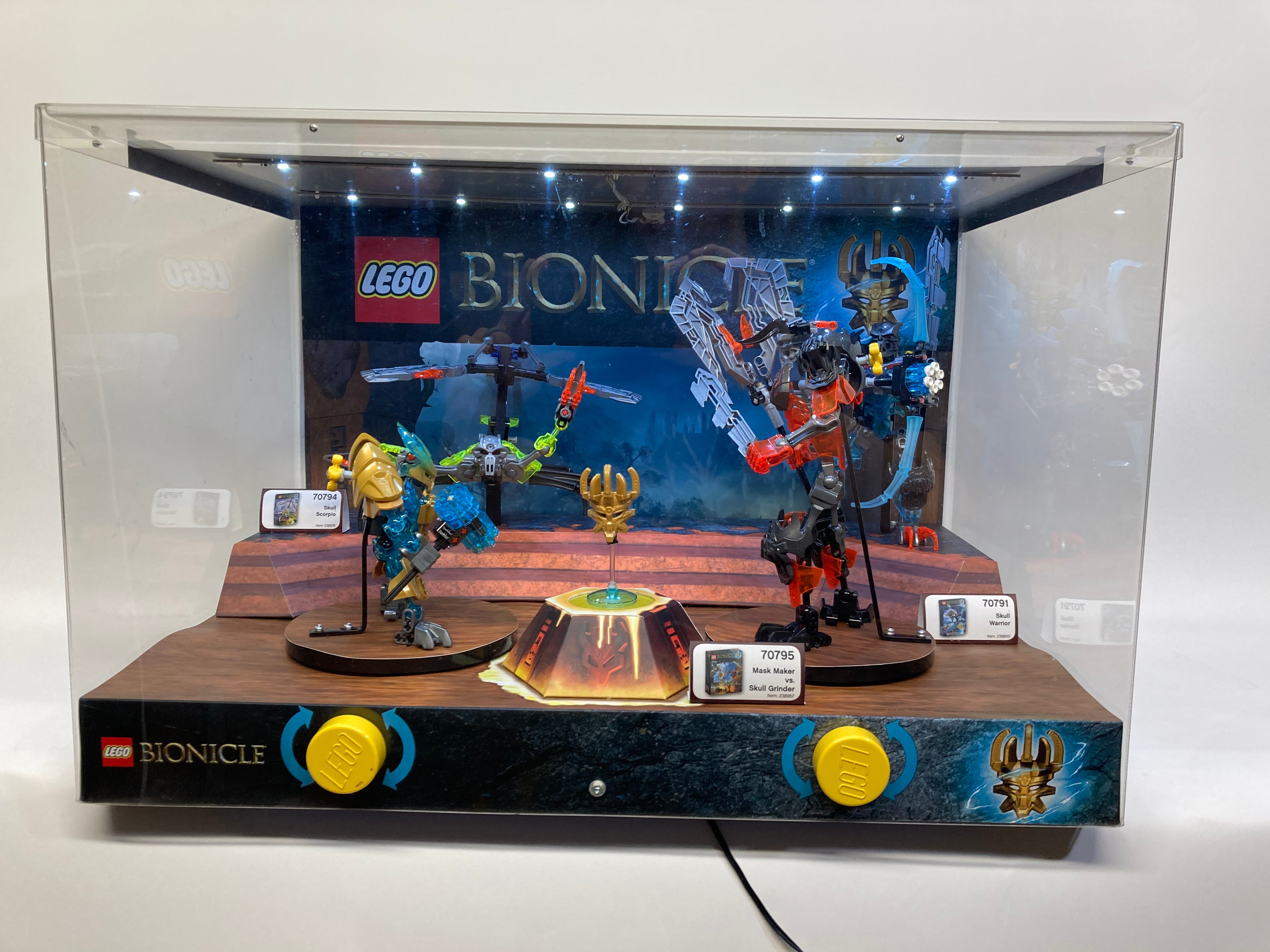 Cheapest Bionicle Retail Store Display - Set #70791 #70794 & #70795