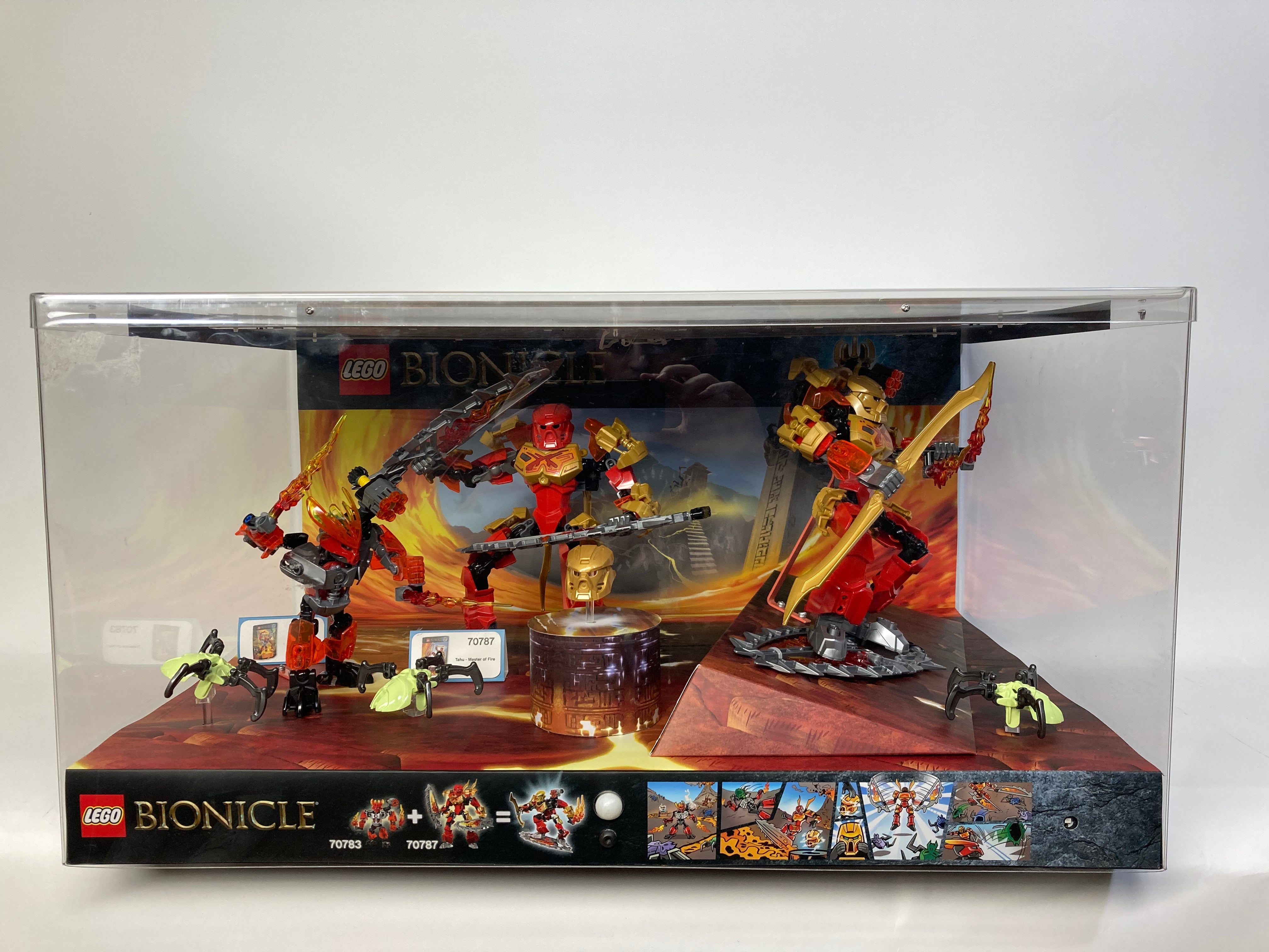 LEGO® Bionicle 70787 & 70783 combo Store Display – Store Display Co
